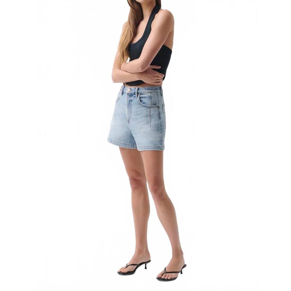NEW PISTOLA aoki high rise a line short with detail in terrace - Picture 4 of 4